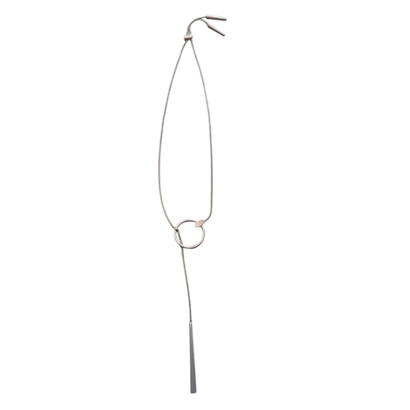 Kendra Scott Jewelry - Kendra Scott Tegan Y Necklace Rose Gold with Slide Closure Lariat Style